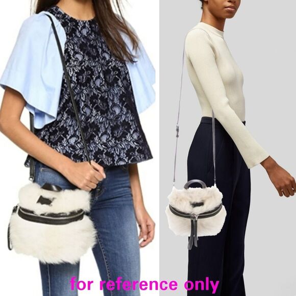 Marc Jacobs|Fur & Leather Canteen Crossbody Bag - Picture 14 of 14